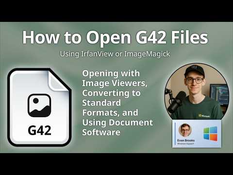 How to Open G42 Files (Group 4 Compressed Fax)
