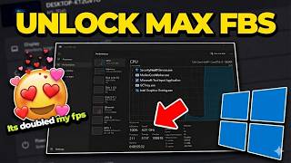 How to Optimize Windows 11 For GAMING | UNLOCK MAX FBS (2026 Guide)