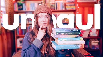 Saying goodbye to 19 books 👋🏼 My first UNHAUL