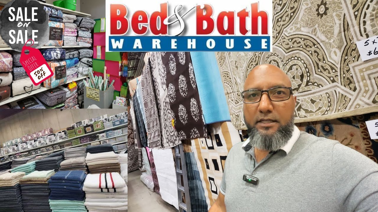 Bed And Bath Warehouse || Popup Warehouse Sale || Store Closing Sale - YouTube