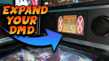 Arcade1Up Pinball Mod - Expand Your Stock DMD Screen!