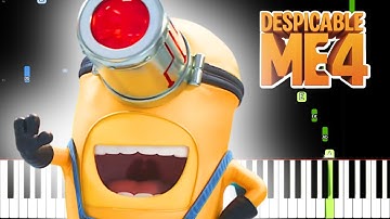 Despicable Me 4 - Double Life - Piano Tutorial