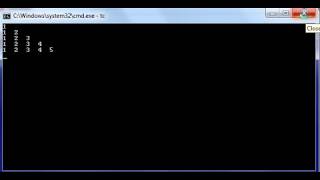 C PROGRAMME TO GENERATE PATTERN LIKE 1 2 3 IGNOU MCS011