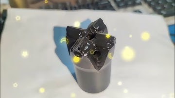 Tungsten Carbide Mining Drill Tapered Cross Bit For Pneumatic Rock Drill #rockdrillingtools