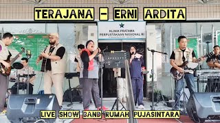 Terajana - Erni Ardita || Cover Live Show Band Rumah Pujasintara, HUT Perpusnas RI ke 45 Tahun