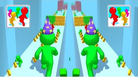 Color Run Stickman 3D|| Gameplay (iOS & Android) Walkthrough part 18