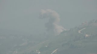 Smoke billows from southern Lebanon as Israel-Hezbollah fighting continues | AFP