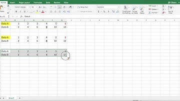 Various copy-paste options in Microsoft Excel