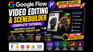Google Flow Video Editing Tutorial | Create Professional Product Ads for Amazon, Flipkart & Meesho