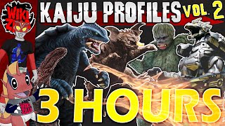 3 Hours of Kaiju Facts &amp; Trivia ｜ [Vol. 2] KAIJU PROFILE Compilation【wikizilla.org】