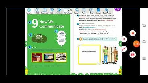 E.V.S.Ch.9 How we Communicate