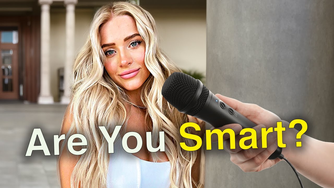 Asking college students basic trivia fail youtube