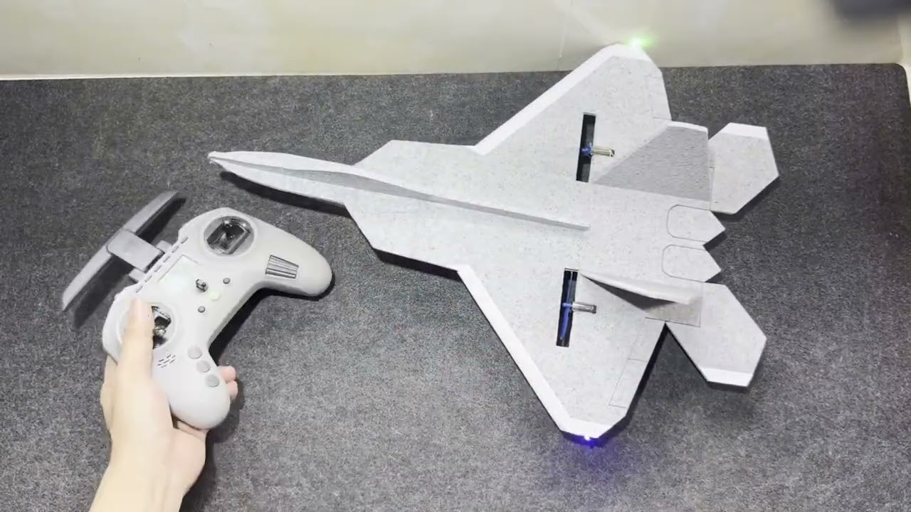 Micro F-22 RC Plane DIY | Máy bay điều khiển từ xa tự chế mini
