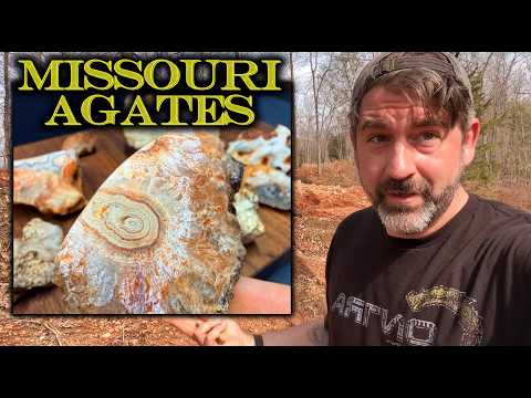 Crazy Agates & Sparkling Crystals Everywhere! Haunted Ridge, Missouri