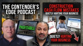 Why Construction Companies Run Out of Cash While Jobs Look Profitable #constructionaccounting