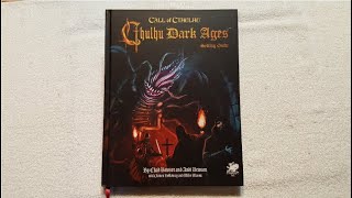 Cthulhu Dark Ages 3rd Edition Unboxing