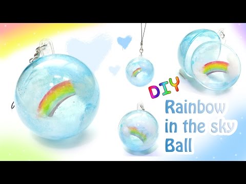 [DIY Rainbow in the sky ball] 하늘에 뜬 무지개 만들기