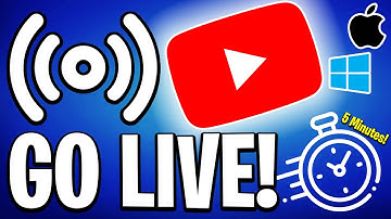 How to STREAM on YouTube! *5 MIN* (Best Tutorial)