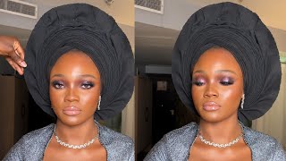 BRIDAL FAN WITH OPEN EDGES ( DIY SERIES ) #diy #makeup #howto #turban #ennygelecraft by EnnyGeleCraft TM 5,715 views 1 year ago 5 minutes, 37 seconds