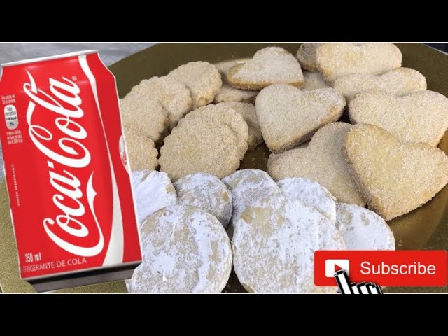 Cómo hacer galleta hojarascas con coca cola, receta fácil - YouTube