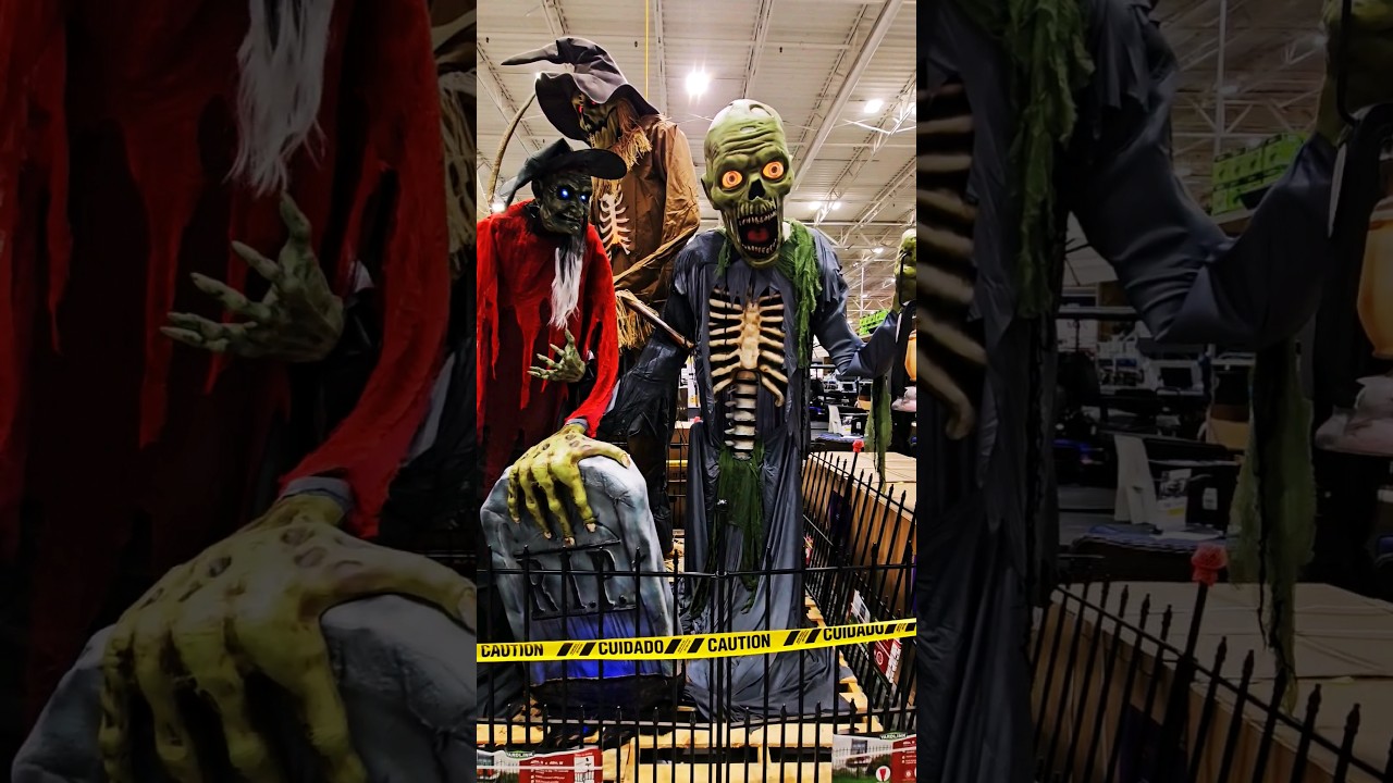 Don't mess with my Green Machine #halloweendecor #zombieshorts #lowes