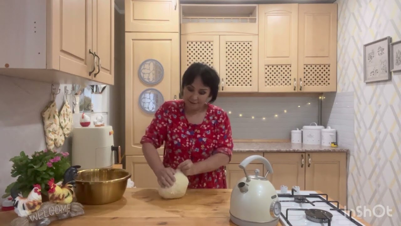 Тесто на кефире/Такое Вы еще не готовили?Орама с мясом