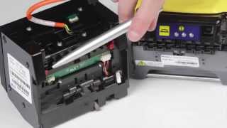 Removing note tray & cleaning BNF