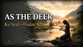 As the Deer | Ke'Ayal | Psalm 42:1 • English Hebrew Soaking Worship Song
