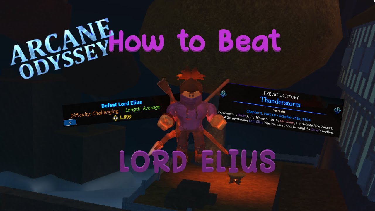 How to beat Lord Elius in Arcane Odyssey – Gamezebo