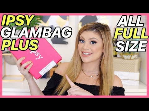 IPSY GLAMBAG PLUS UNBOXING | OCTOBER 2018