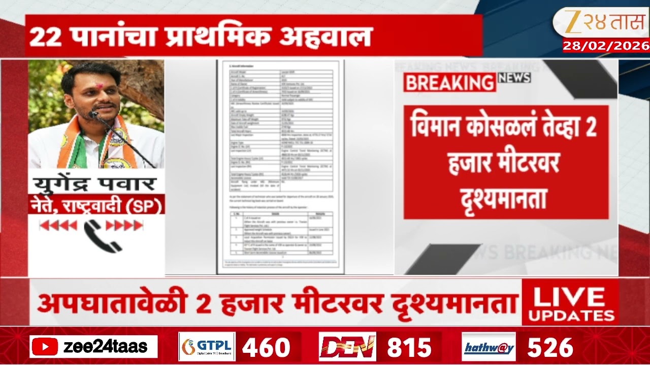 Yugendra Pawar On Ajit Pawar Plane Carsh Report | अहवाल येताचं युगेंद्र पवार काय म्हणाले? पाहा