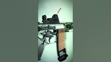 Realistic Gun & Rifle 3D Animation | Internal Mechanism Explained