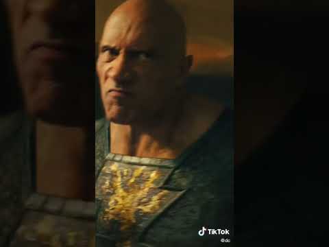 NEW #blackadam SPOT THAT FEATURES OTHER DC HEROES!