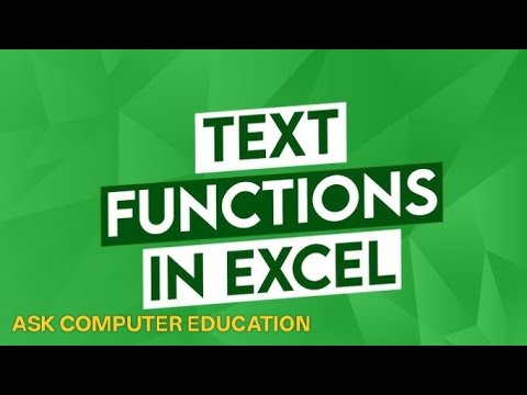 How to use the TEXT function in excel ? #educationalvideo #exceltips # ...