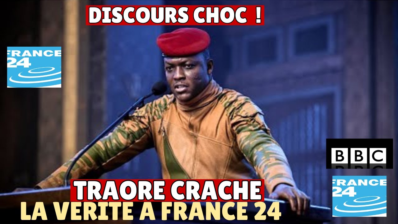Discours CHOC de Traoré : Il DÉFIE France 24, CNN et BBC en Direct !