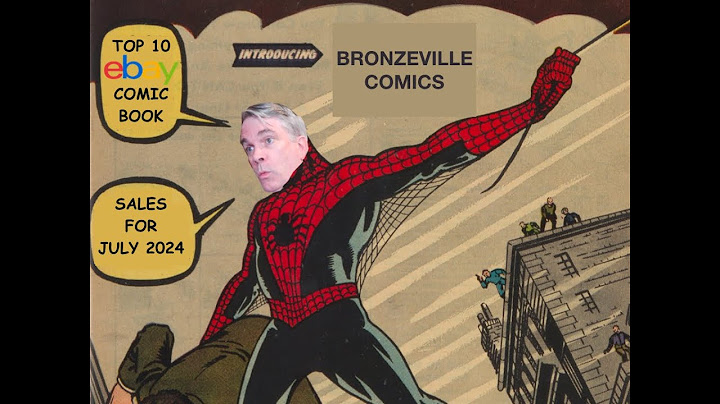 Top 10 Ebay Comic Book Sales for July 2024
