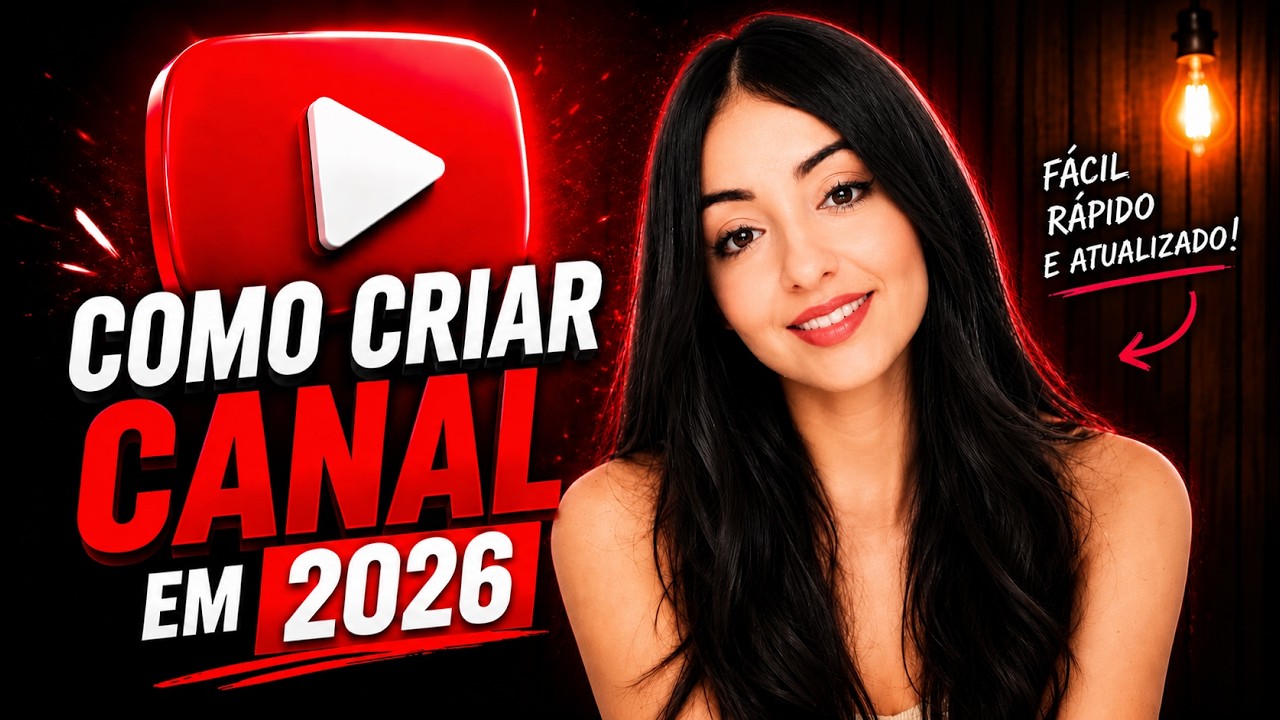 Como Criar um Canal no YouTube do Zero em 2026 - YouTube