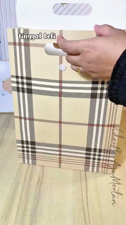 Paparbag tutup super cakep 🥰😍🫶🏻 #youtubeshorts #ytshorts #youtubeshort #paperbag #fyp