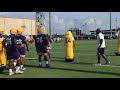 Ed Orgeron makes a hot day hotter for D-line preseason practice No. 9 (Warning: Salty language