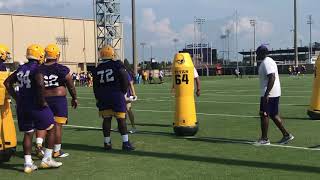 Ed Orgeron makes a hot day hotter for D-line preseason practice No. 9 (Warning: Salty language Profile
