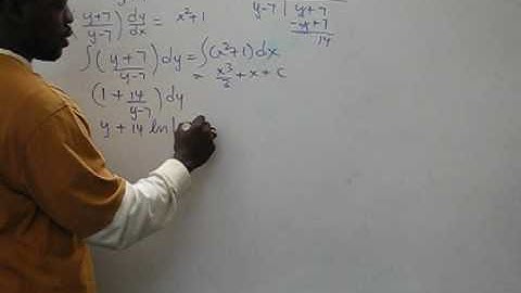 Separation of Variables 2