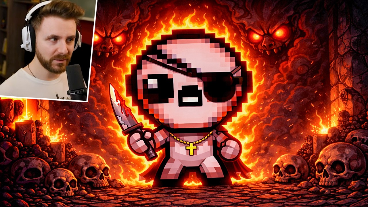 Noroc MAXIM cu CAIN in Binding of Isaac!