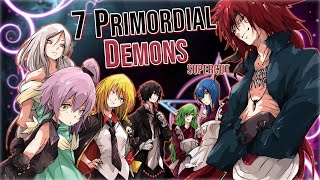 How Powerful are the 7 Primordial Demons, Colored Demons Explained  | Tensura Explained Supercut