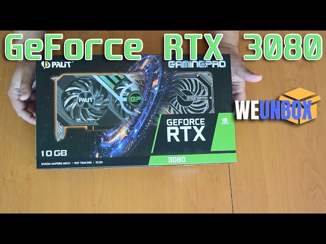 Unboxing NVIDIA GeForce RTX 3080 - Palit Gaming Pro - YouTube