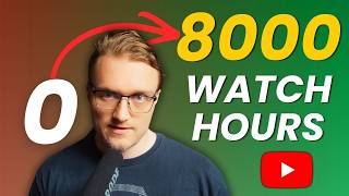 10 Proven Strategies To Hit 8000 YouTube Watch Hours Faster