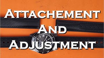Artem Straps Loopless Sailcloth Strap Installation And Adjustment On Omega Style Deployant Clasp