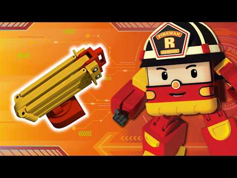 ロイはどんな構造ツールを使うの？│構造ツールシリーズ│第01話 ポータブルクレーン│パトカー│ロボカーポリー テレビ