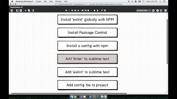 [React Native] eslint setup for sublime text