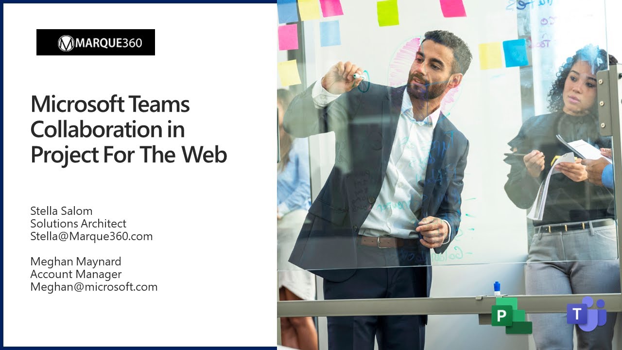 Teams Collaboration in Project for the Web - YouTube