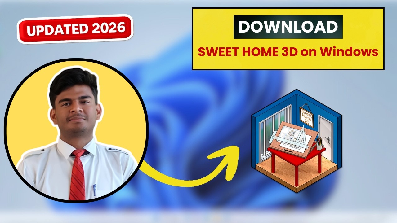 Sweet Home 3D: бесплатная загрузка и установка на Windows (руководство на 2026 год)